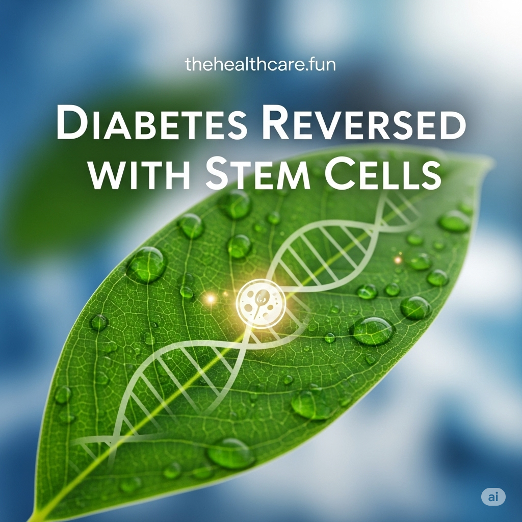 Diabetes Reversed with Stem Cells: A New Period of Hope 2025